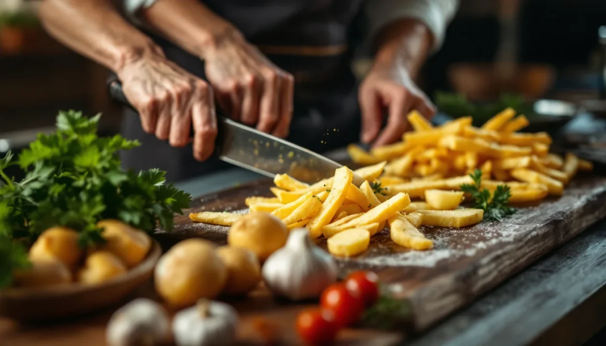 Garlic Fries Recipe