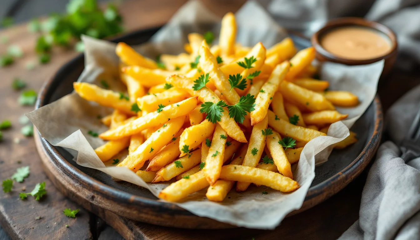 Garlic Fries Recipe