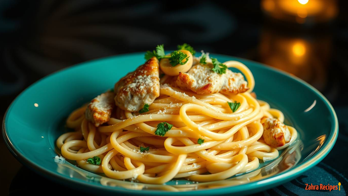 Chicken Pasta with Boursin Cheese