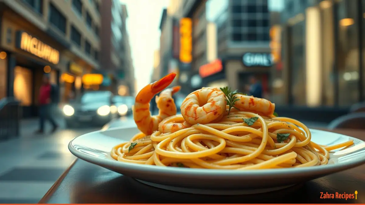 Creamy Shrimp Linguine Recipe